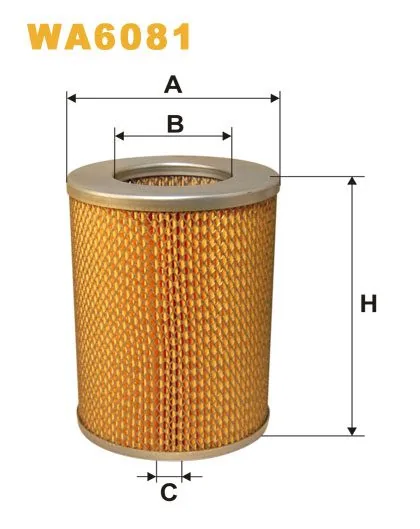 WIX WA6081, воздушный фильтр