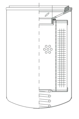 WIX A07A10C, гидравлический фильтр