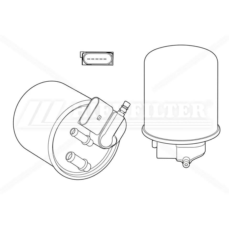 HIFI SN 70461, топливный фильтр